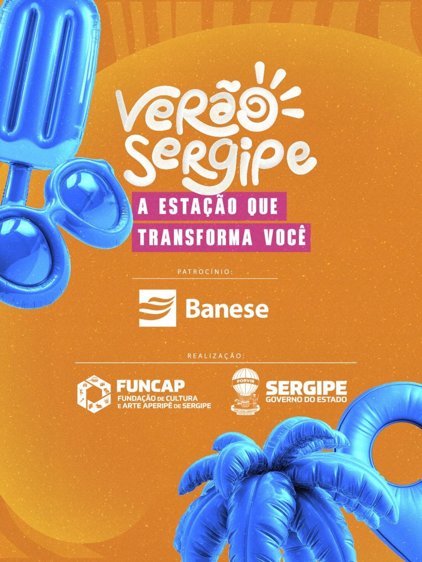 Programação do Verão Sergipe 2026 inclui apresentações musicais em Canindé de São Francisco nos dias 27, 28 e 29 de março.